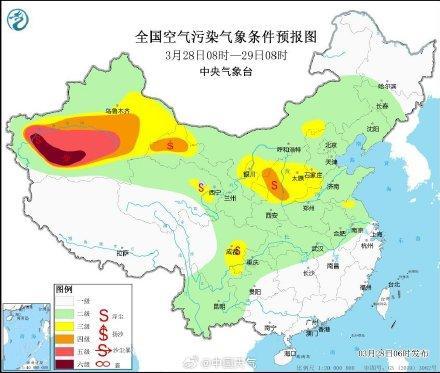 局地强沙尘暴！今天多地沙尘仍将持续 寒潮大风影响持续