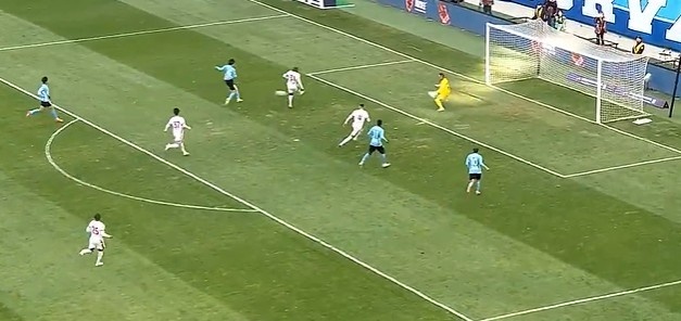 大连英博2-0长春亚泰 朱鹏宇进球 队史中超首胜