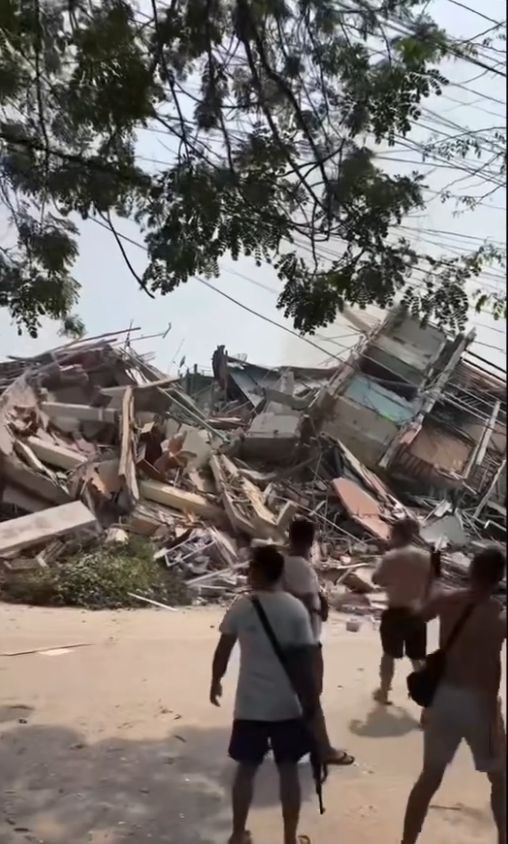 缅甸华商：出差肯尼亚躲过地震，一年来缅甸已地震好几次