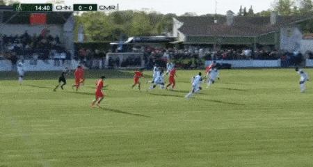 U16国足1-0胜喀麦隆 萧晨熙任意球制胜