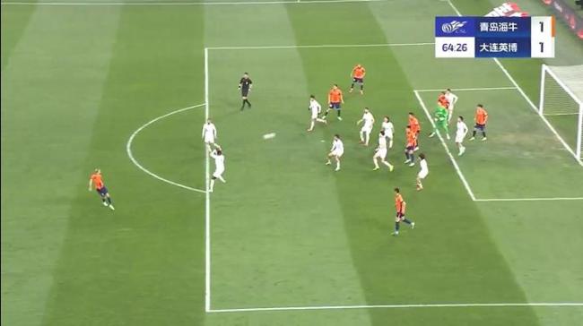 中超：海牛1-1英博，马莱莱补时失点，吕焯毅、萨里奇破门 海牛四轮不胜