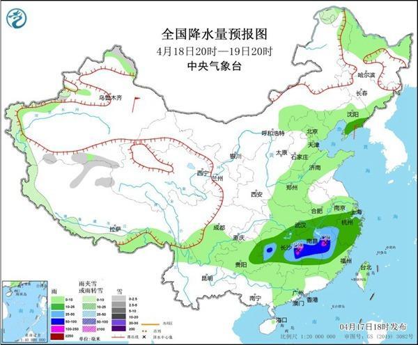 南方局地有10级以上雷暴大风 伴随强降水来袭