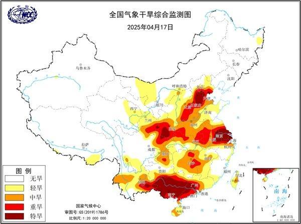 南方局地有10级以上雷暴大风 伴随强降水来袭