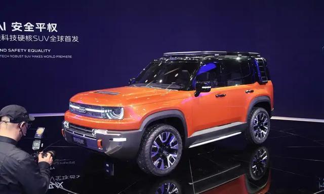 吉利银河战舰上海车展首发