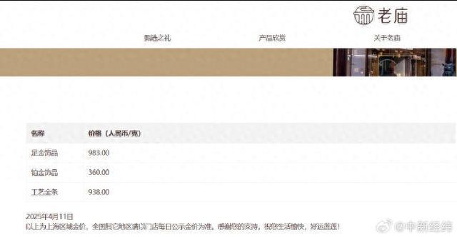 金饰价再次狂飙！直逼1000元，四天涨近80元