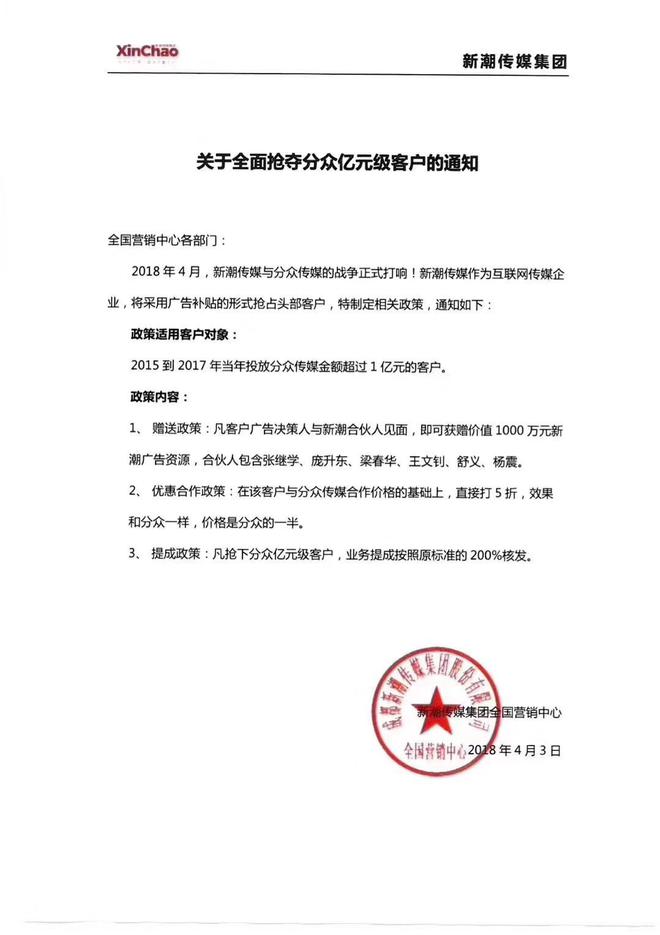分众传媒拟83亿元收购新潮传媒，曾打“5折”价格战抢客户，是否构成垄断？