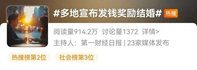 结婚有奖背后，是不断释放的政策善意｜中听