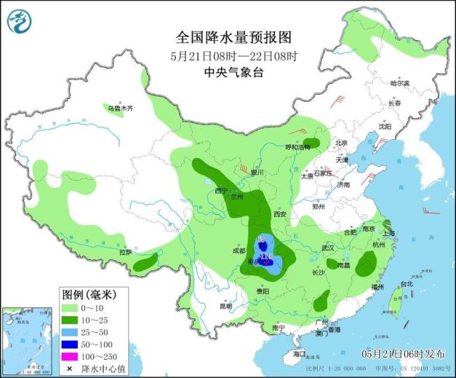 中央气象台：北方高温将转雨 南方暴雨扩大 强对流天气需防范