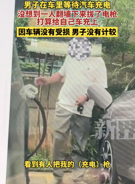 抢拔充电枪行为是否违法