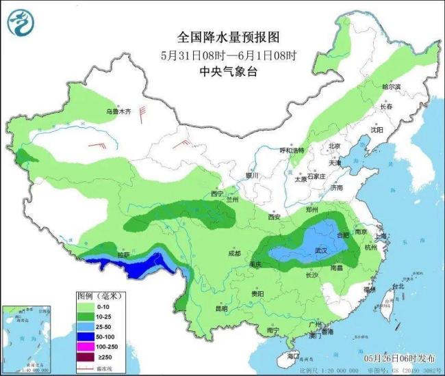 端午假期将有一轮大范围降雨 阳光后迎雨季