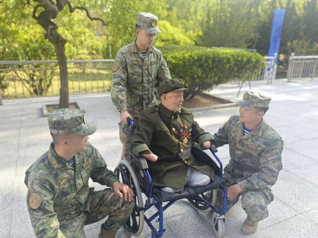 抗美援朝老战士周全弟“回家”了