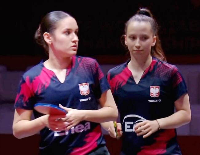 多哈世乒赛：国乒女双首轮全胜，王曼昱/蒯曼3-0轻取对手晋级 轻松零封波兰组合