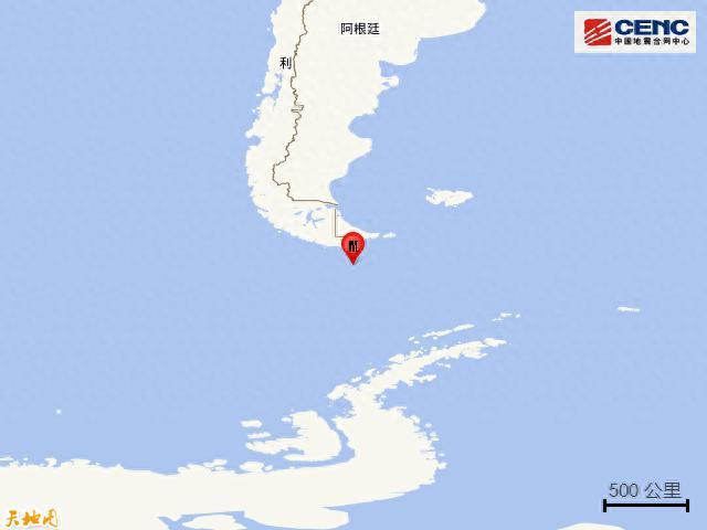 德雷克海峡发生6.4级地震