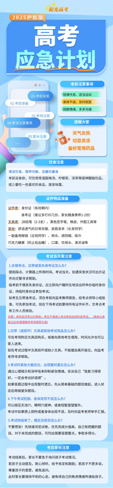 @全体高考生：这个应急锦囊，可能比知识点更重要！