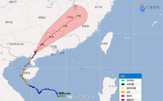 台风“蝴蝶”登陆，广东出现水龙卷！