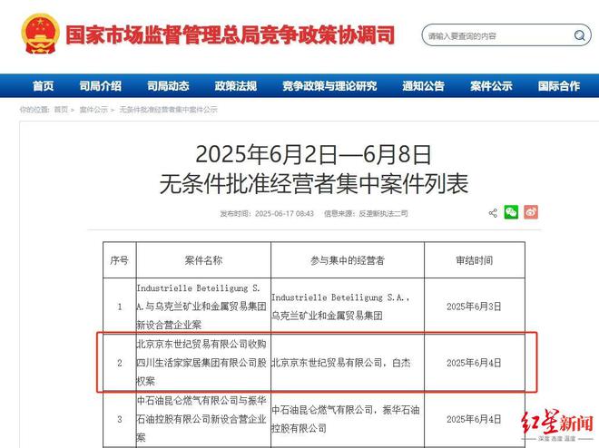 京东在家装领域新动作：拟收购成都一家连锁直营整装公司股权