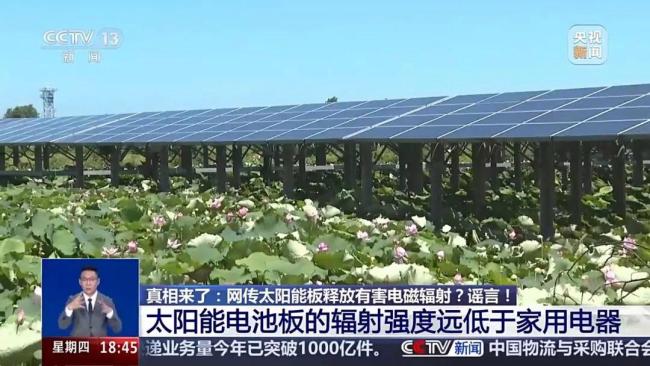 太阳能板会释放有害电磁辐射？假 对人体无害