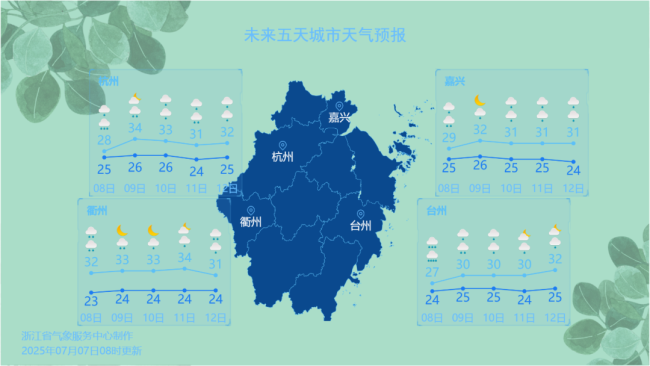 受台风影响 浙江发布山洪红警 多趟列车停运