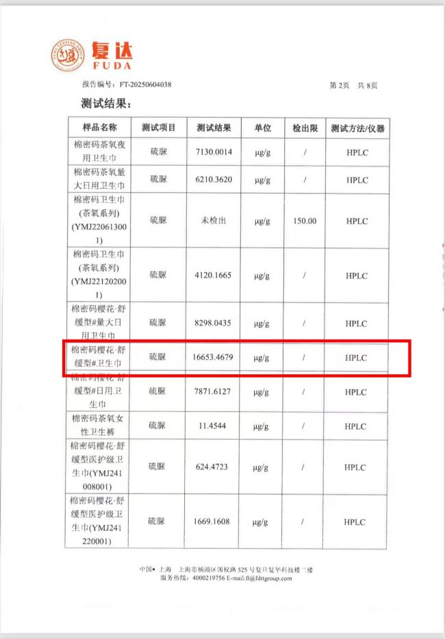 棉密码卫生巾超30人自述患甲癌
