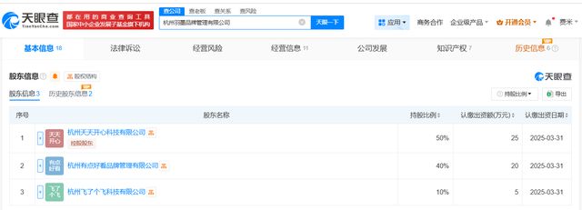 赵文琪被骗涉事公司成立不足一年