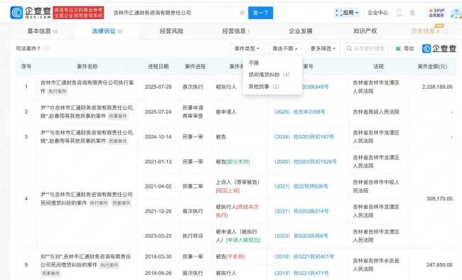 魏大勋父亲关联公司被强制执行233万
