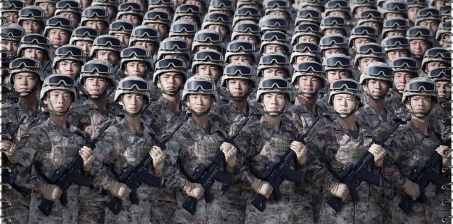 九三阅兵训练高清长图来了