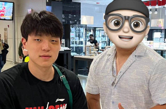 杨瀚森训练中被肘到眼睛 已转战迈阿密特训