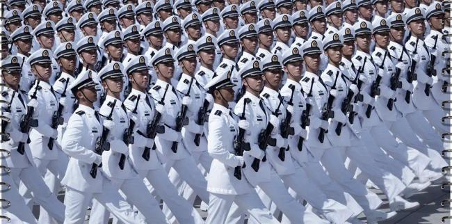 九三阅兵训练高清长图来了