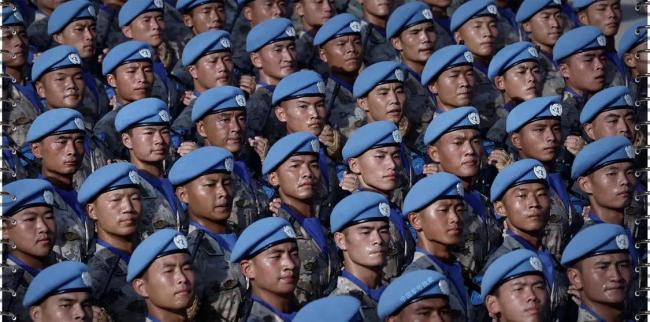 九三阅兵训练高清长图来了