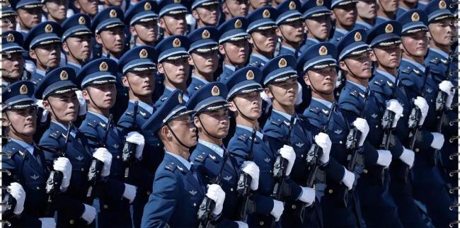 九三阅兵训练高清长图来了