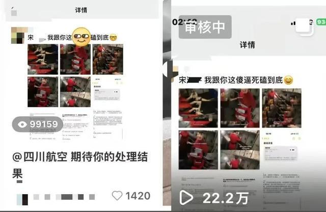 川航最新回应旅客骚扰乘务员事件：辞职乘务员非摆餐事件当班人员