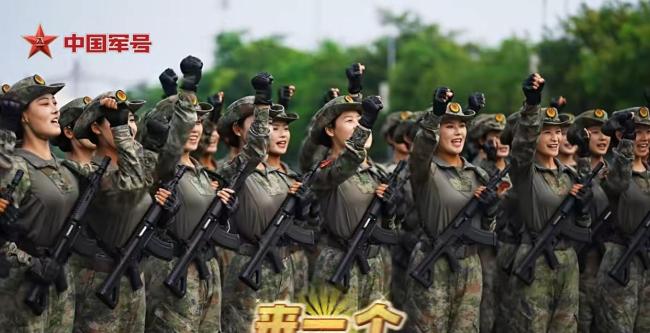 2019年阅兵火遍全网的女兵再次受阅 坚韧与荣耀
