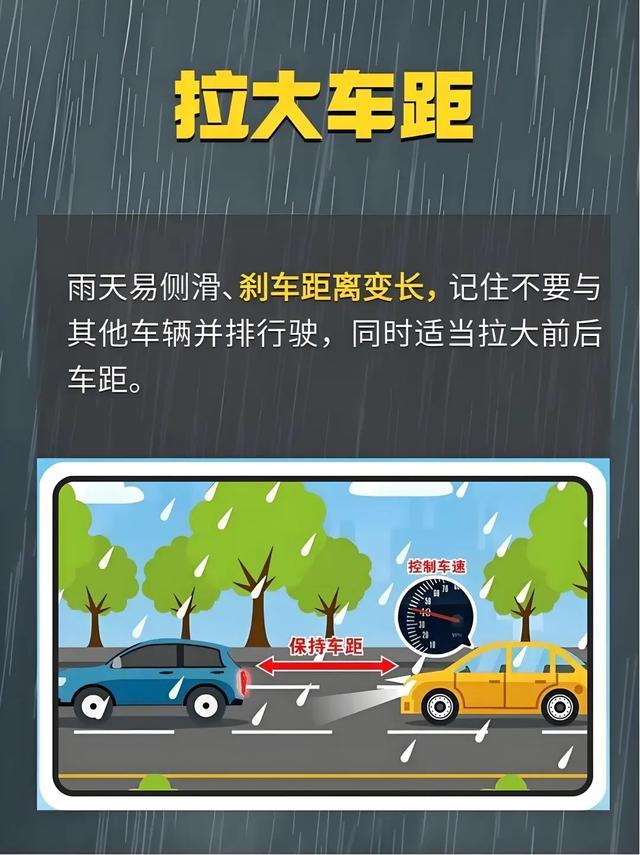 雨天出行安全提示